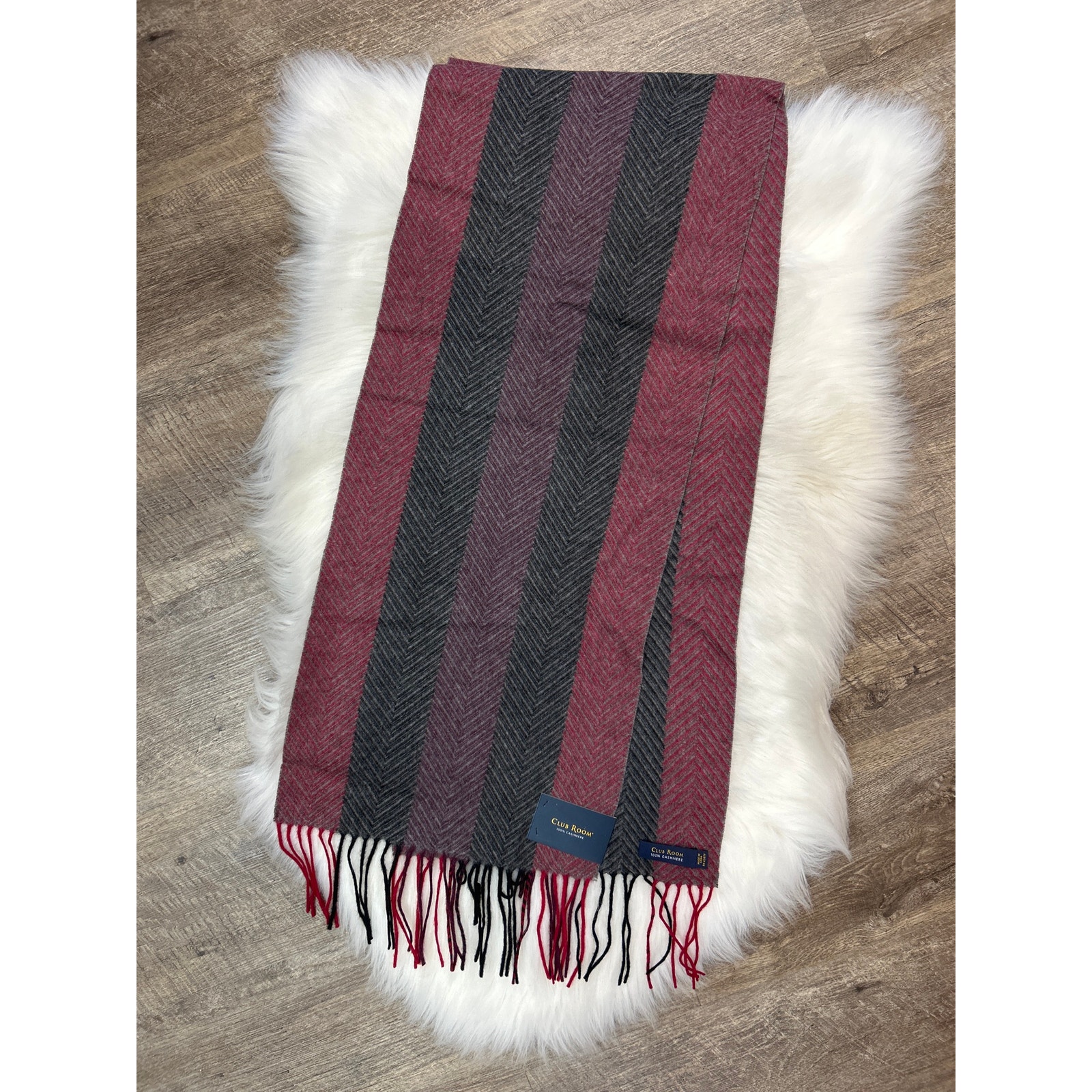 Club Room Cashmere Scarf - New — image 2 of 3